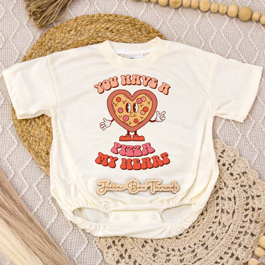 You Have a Pizza My Heart Romper/Tee