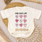God Says I Am Heart Affirmations Romper/Tee