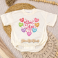 Affirmation Candy Hearts Romper/Tee