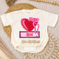 Girl Name Heart Romper/Tee