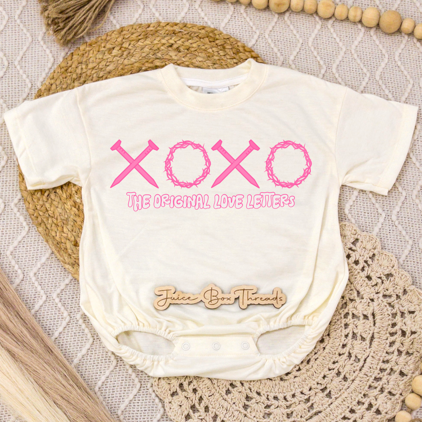 The Original Love Letters Girl Romper/Tee