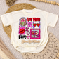 Be Mine Collage Romper/Tee