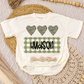 Camo Hearts Name Romper/Tee
