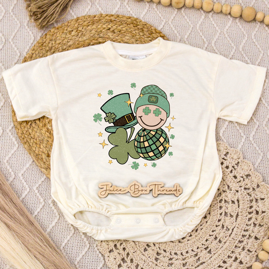 St. Patrick's Collage Romper/Tee