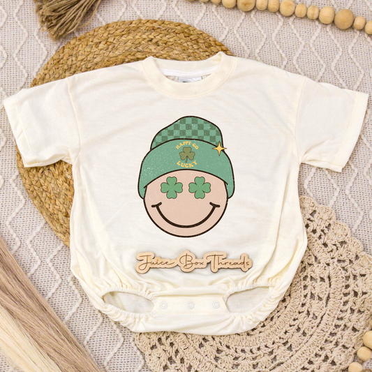 Happy Go Lucky Romper/Tee