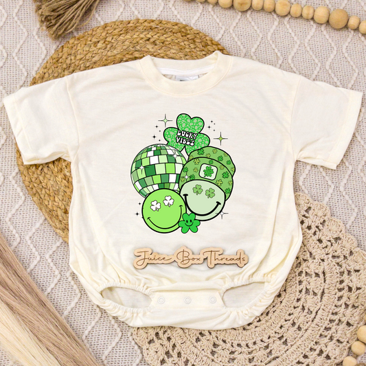 St. Patrick's Collage Romper/Tee