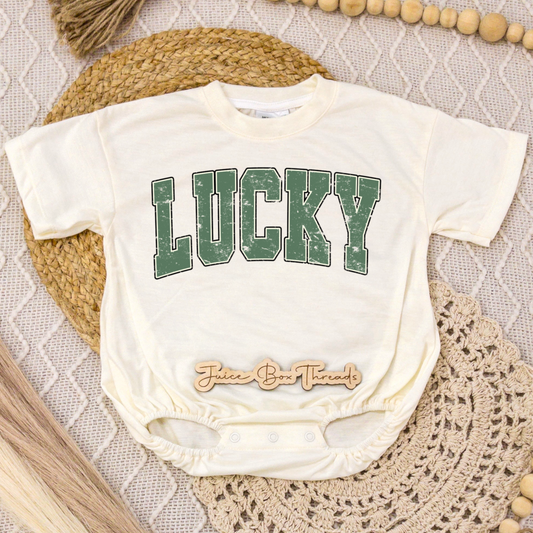 Lucky Romper/Tee
