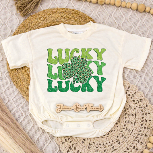 Lucky Romper/Tee