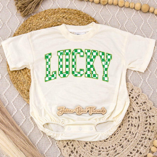 Lucky Romper/Tee