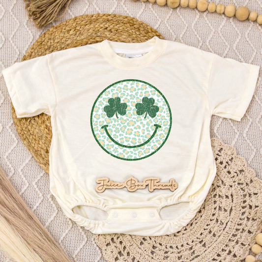 Happy Clover Romper/Tee
