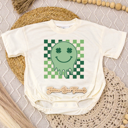 Happy Clover Romper/Tee