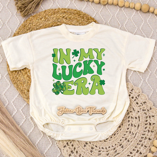 In My Lucky Era Romper/Tee