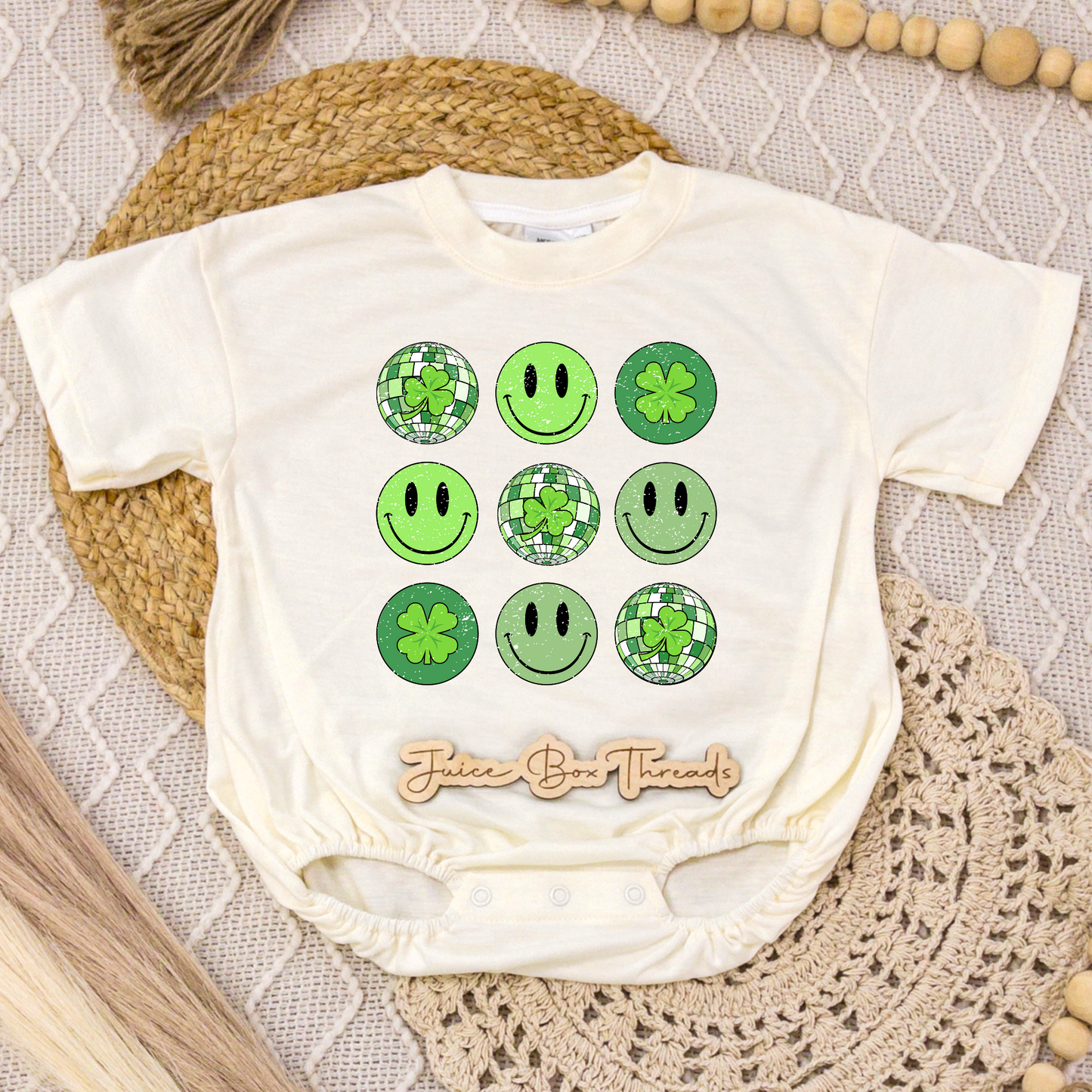 St. Patrick's Collage Romper/Tee