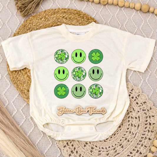 St. Patrick's Collage Romper/Tee