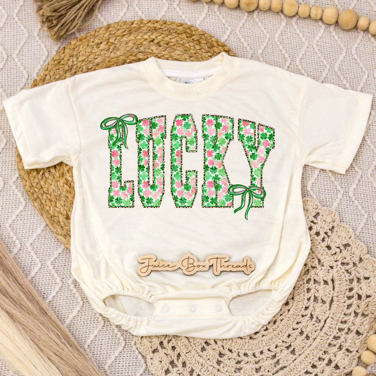 Lucky Romper/Tee