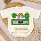 Girl Name St. Patrick's Romper/Tee