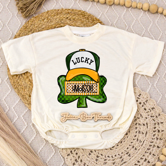 Boy Name St. Patrick's Romper/Tee