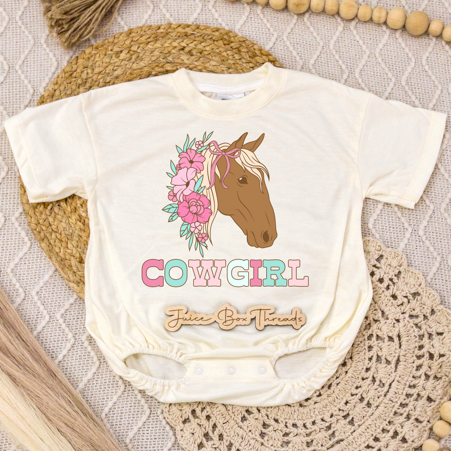 Cowgirl Romper/Tee
