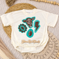 Western Turquoise Charm Romper/Tee