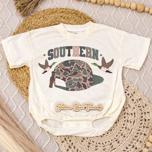 Southern Hat Romper/Tee