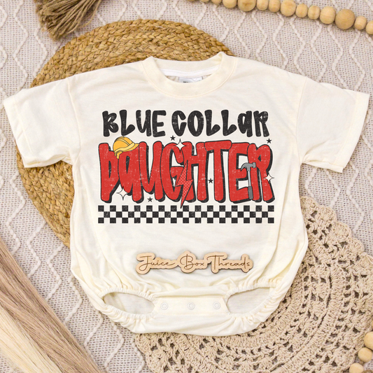 Blue Collar Daughter Romper/Tee