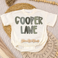Camo Boy Name Romper/Tee