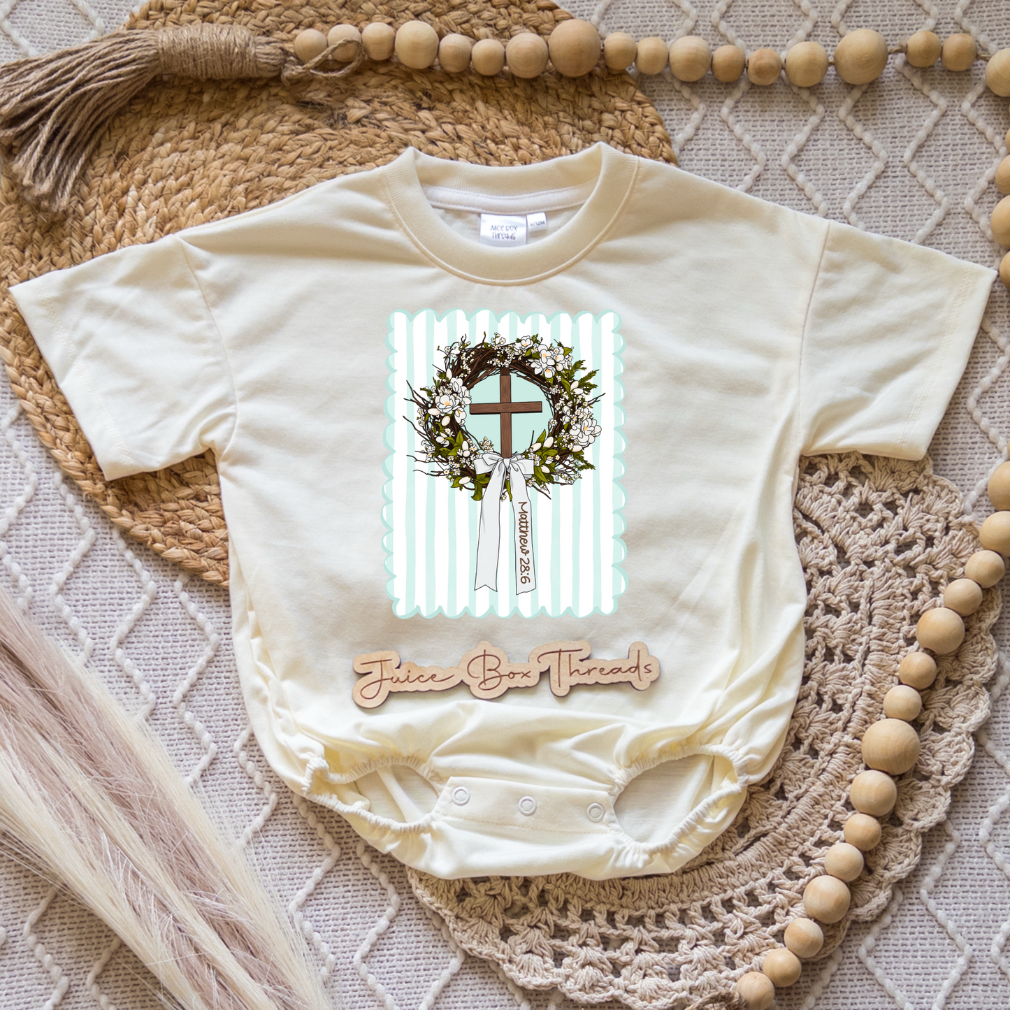 Matthew 28:6 Romper/Tee