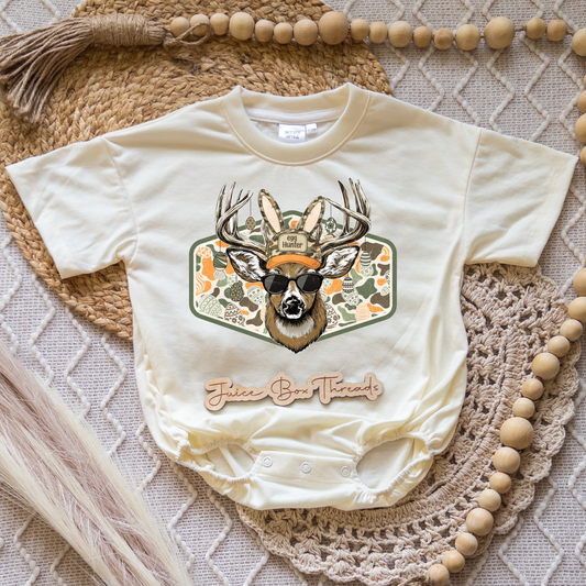 Egg Hunter Deer Romper/Tee