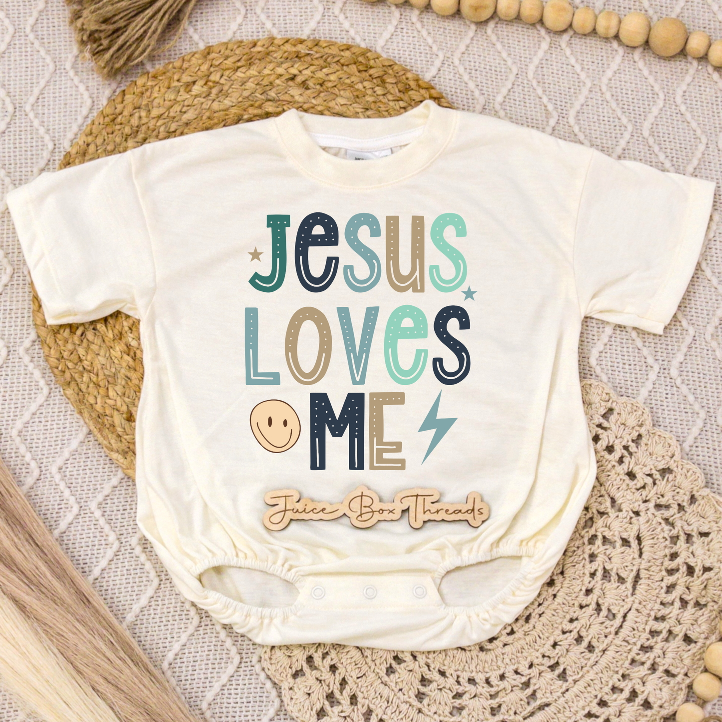 Jesus Loves Me Romper/Tee