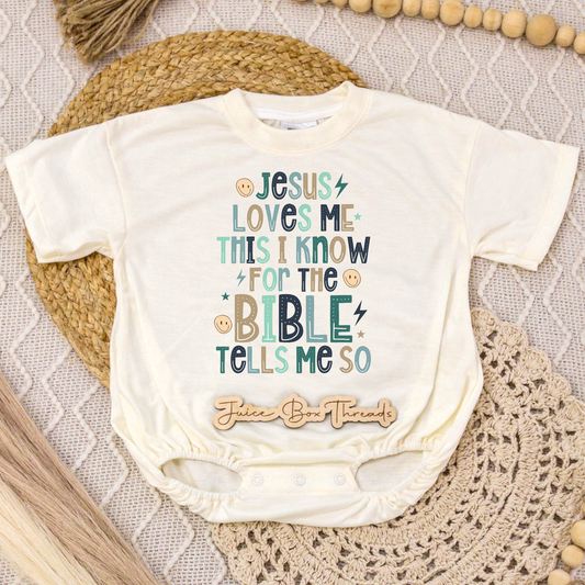 For the Bible Tells Me So Romper/Tee