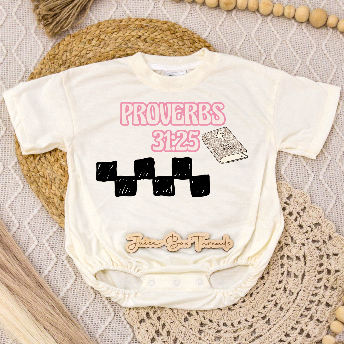 Proverbs 31:25 Romper/Tee