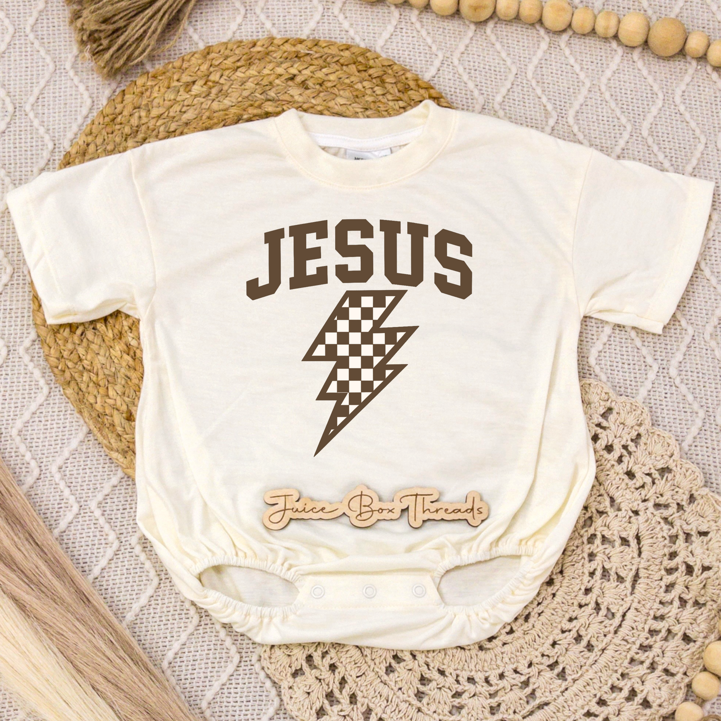 Jesus Lightning Romper/Tee