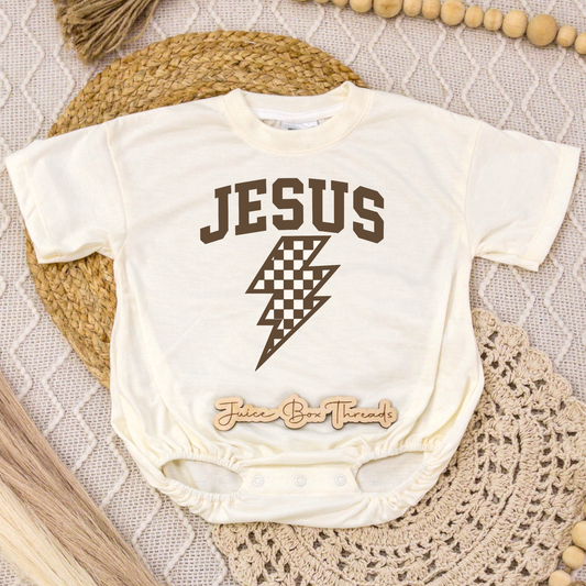 Jesus Lightning Romper/Tee