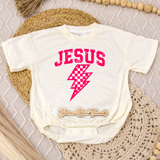 Jesus Lightning Romper/Tee