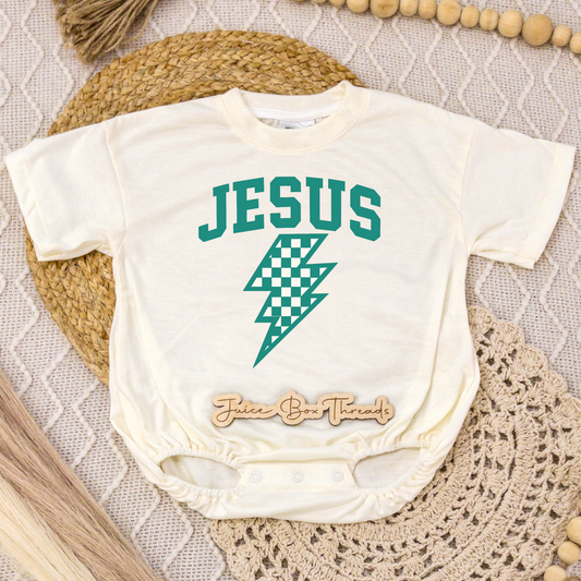Jesus Lightning Romper/Tee
