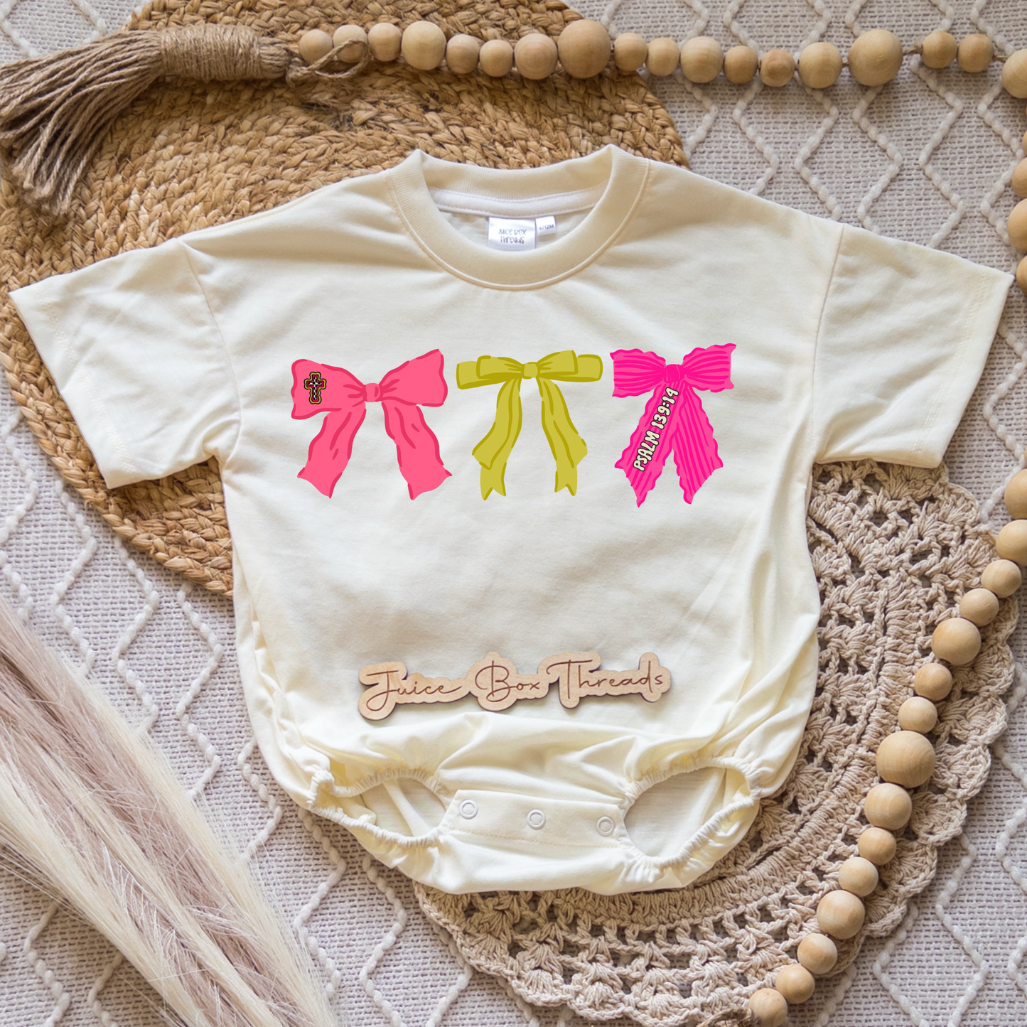Cross Bows Romper/Tee