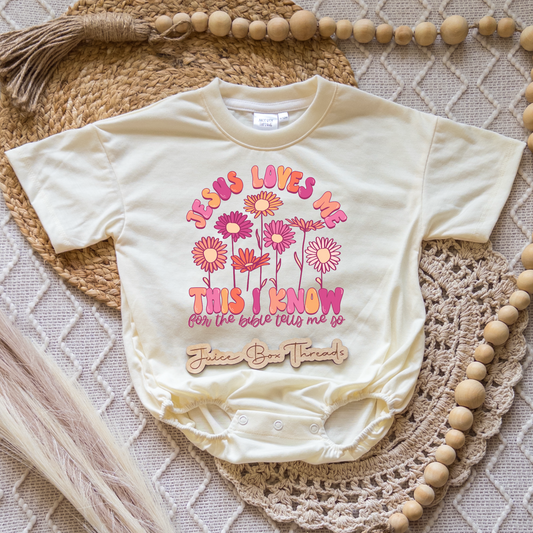 Jesus Loves Me Romper/Tee