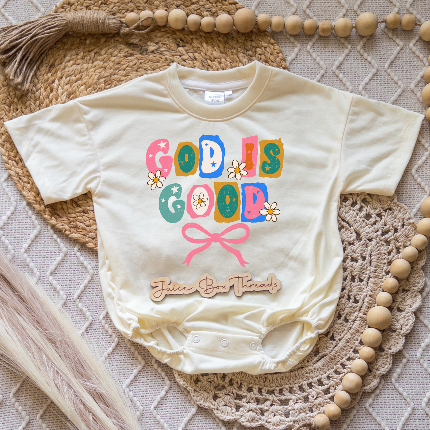 God Is Good Romper/Tee