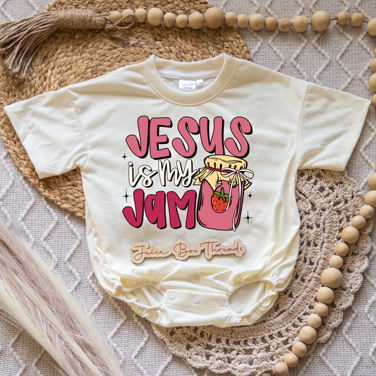 Jesus Is My Jam Romper/Tee