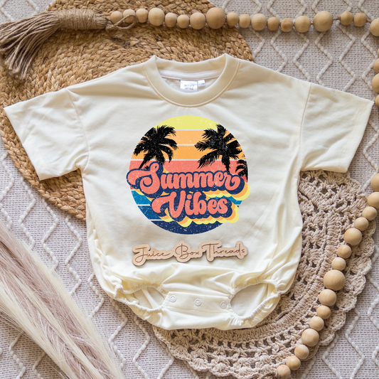 Summer Vibes Romper/Tee