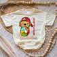 Boy Dog Beach Ball Name Romper/Tee