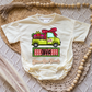 GIrl Strawberry Patch Name Romper/Tee