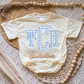 Boy Monogram Romper/Tee