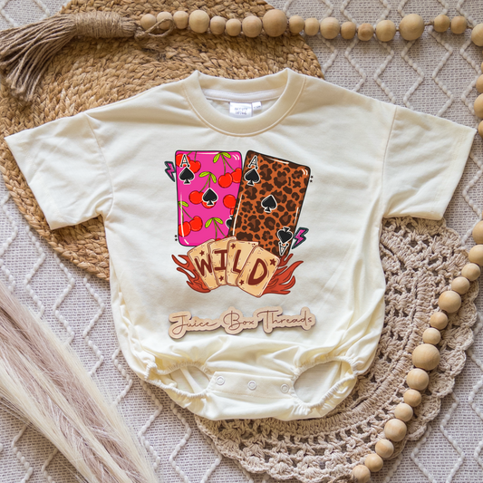 Wild Card Romper/Tee