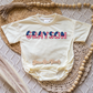 Boy Flag Name Romper/Tee
