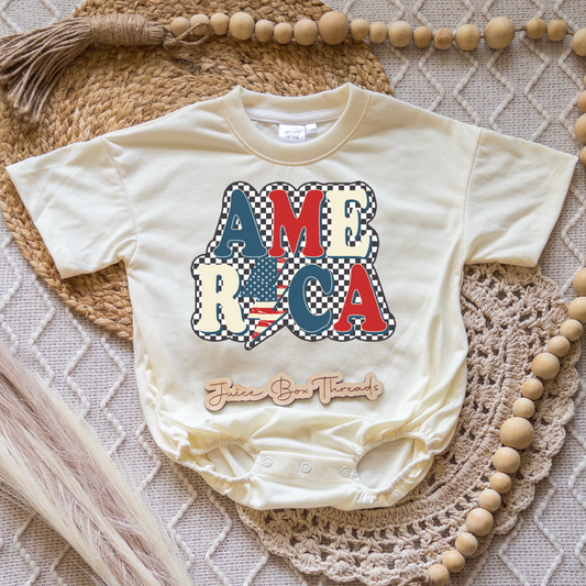 America Romper/Tee