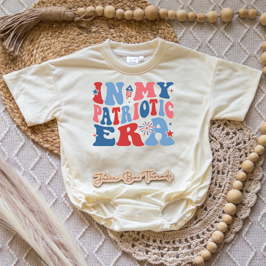 In My Patriotic Era Romper/Tee