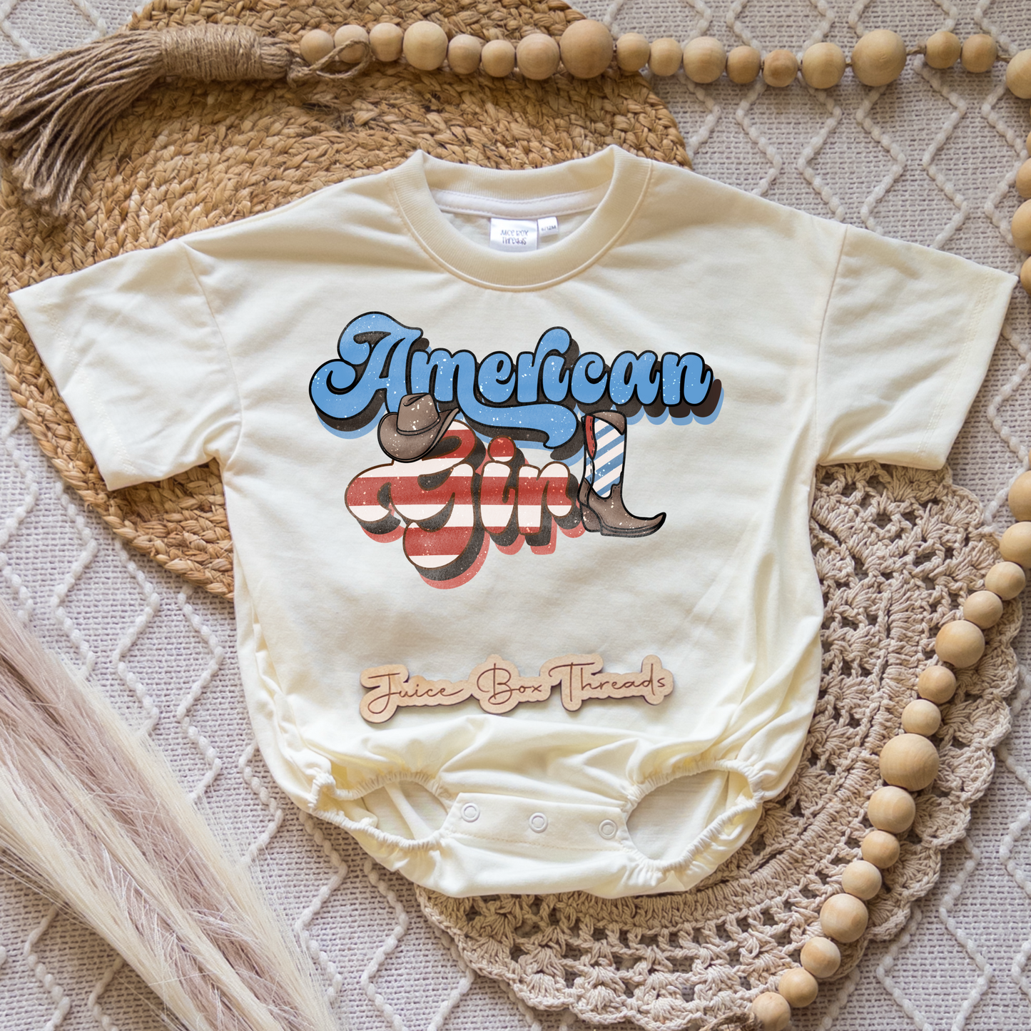 American Girl Romper/Tee