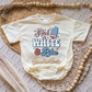 Red White and Blue Romper/Tee