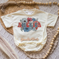 America Floral Romper/Tee